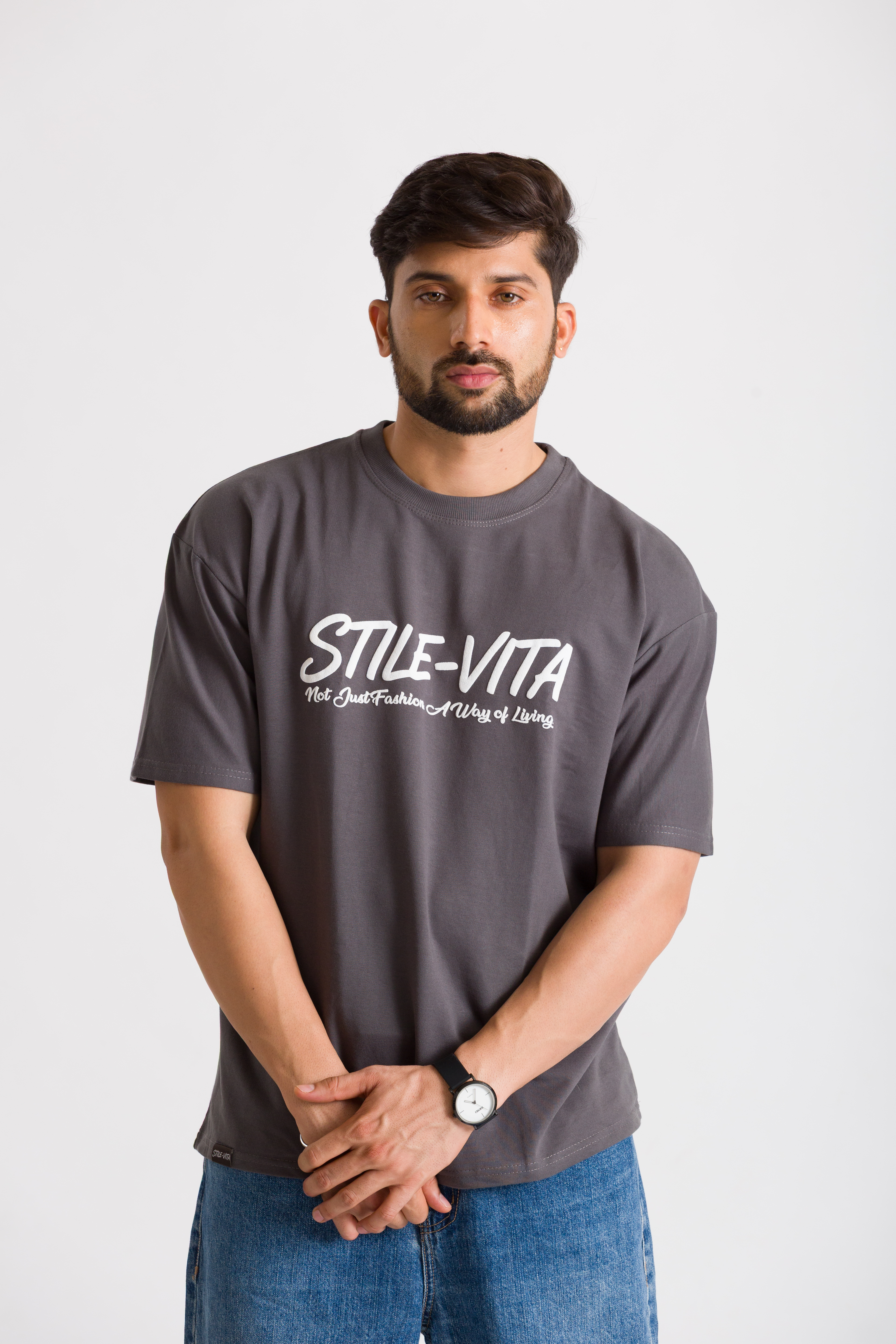 Lake View Printed Oversized T-Shirt